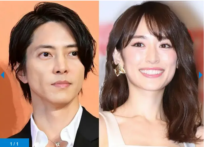 泉里香さんと山下智久さんの画像