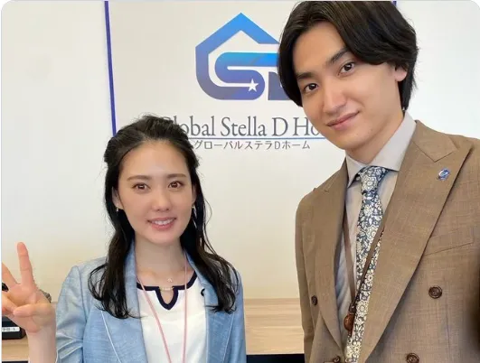 北香那さんと金子大地さんの画像